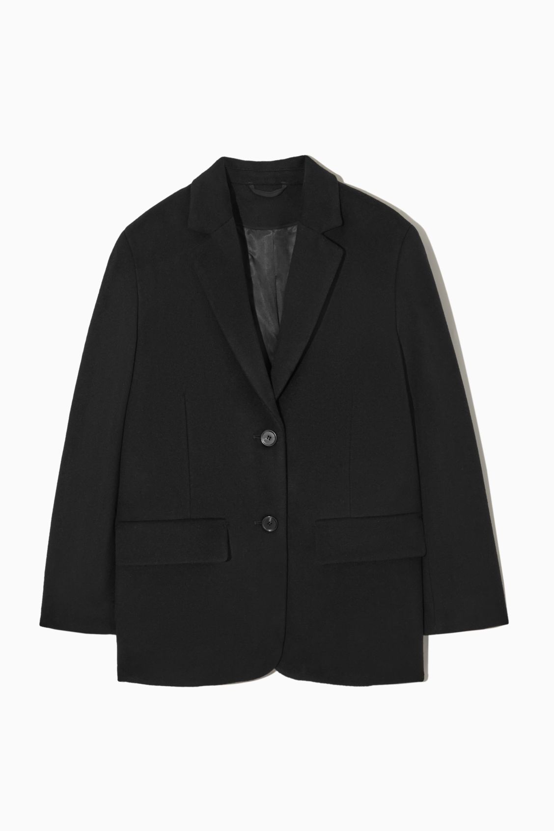 RELAXED-FIT SINGLE-BREASTED WOOL BLAZER | COS (EU)