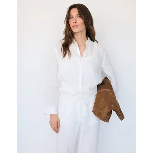 Linen Oversized Shirt | The White Company UK & ROW
