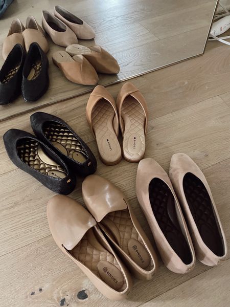Birdies shoes are 30% off
The starling was my first pair and the most comfortable 
Crane is a ballet flat and took 2 wears to break in the heel 
The Swan is the open back slide and the footbed is incredibly comfortable (as is the case with all birdies) linking the colors/styles I have here 
I find their shoes to run Tts 

#LTKCyberWeek