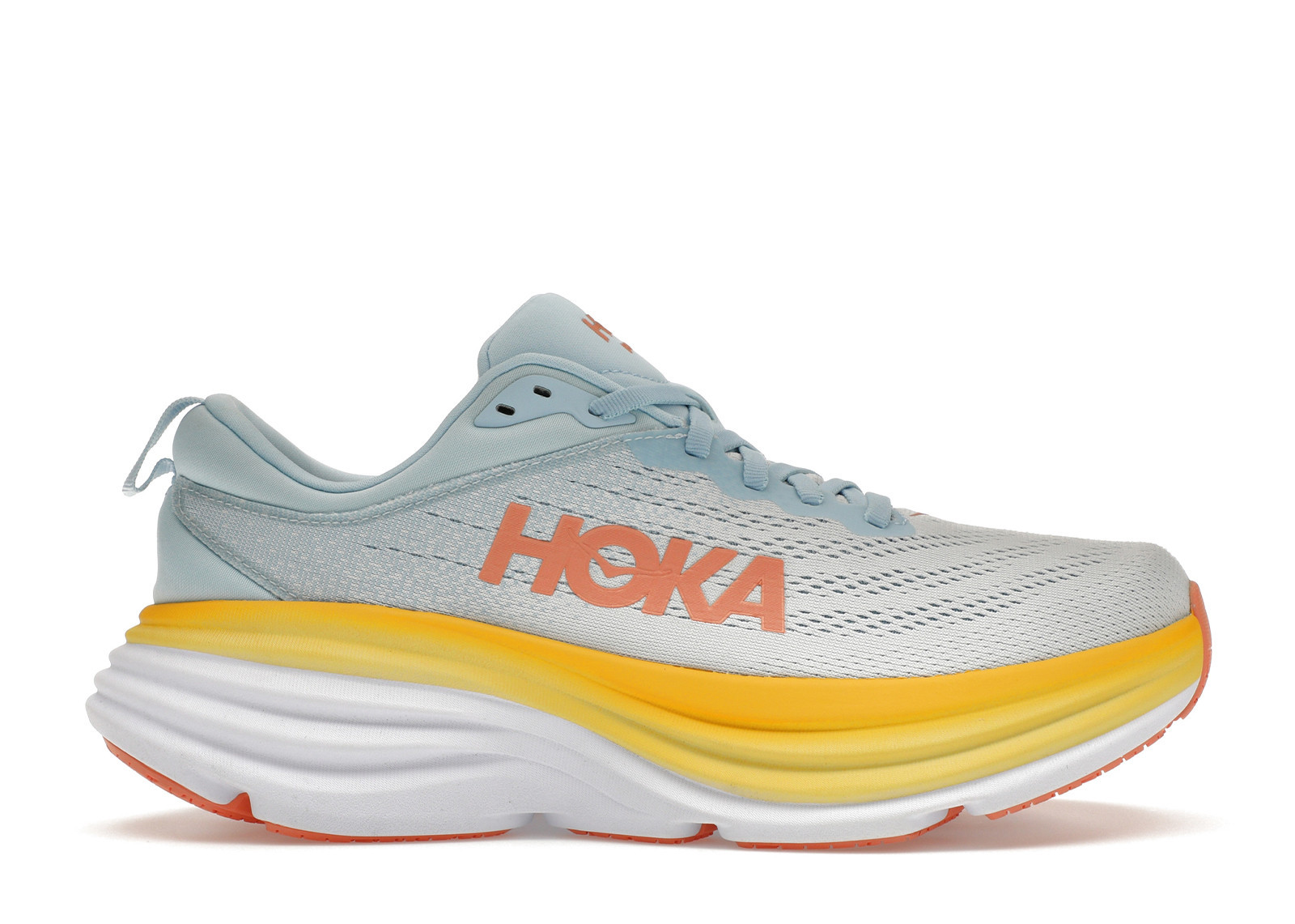 Hoka One One Bondi 8 Blue (Women's) Sneakers in Summer Song/Country Air | StockX
