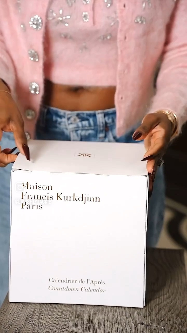 Maison Francis advent calendar! Linked my outfit as well🩷

#LTKSeasonal #LTKCyberWeek #LTKHoliday