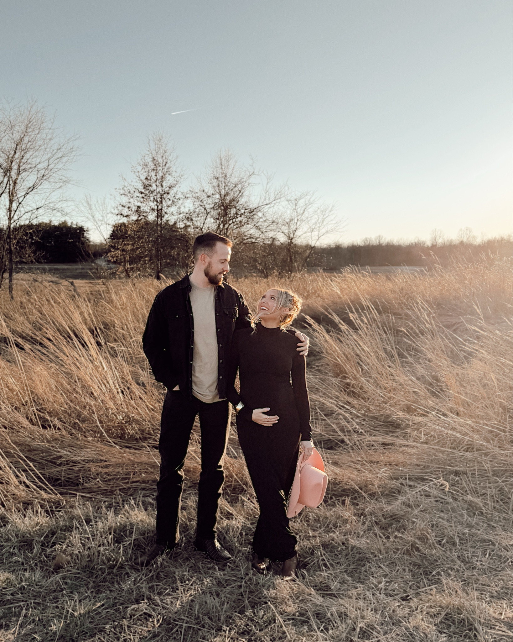 couples photoshoot outfit inspiration, all black outfit, black bodycon dress, maternity dress, third trimester dresses, men’s style, men’s western style, men’s ootd, men’s basic shirts, men’s sprint style, bump style, maternity style, valentines date night outfits 

#LTKootd #LTKBump #LTKMens