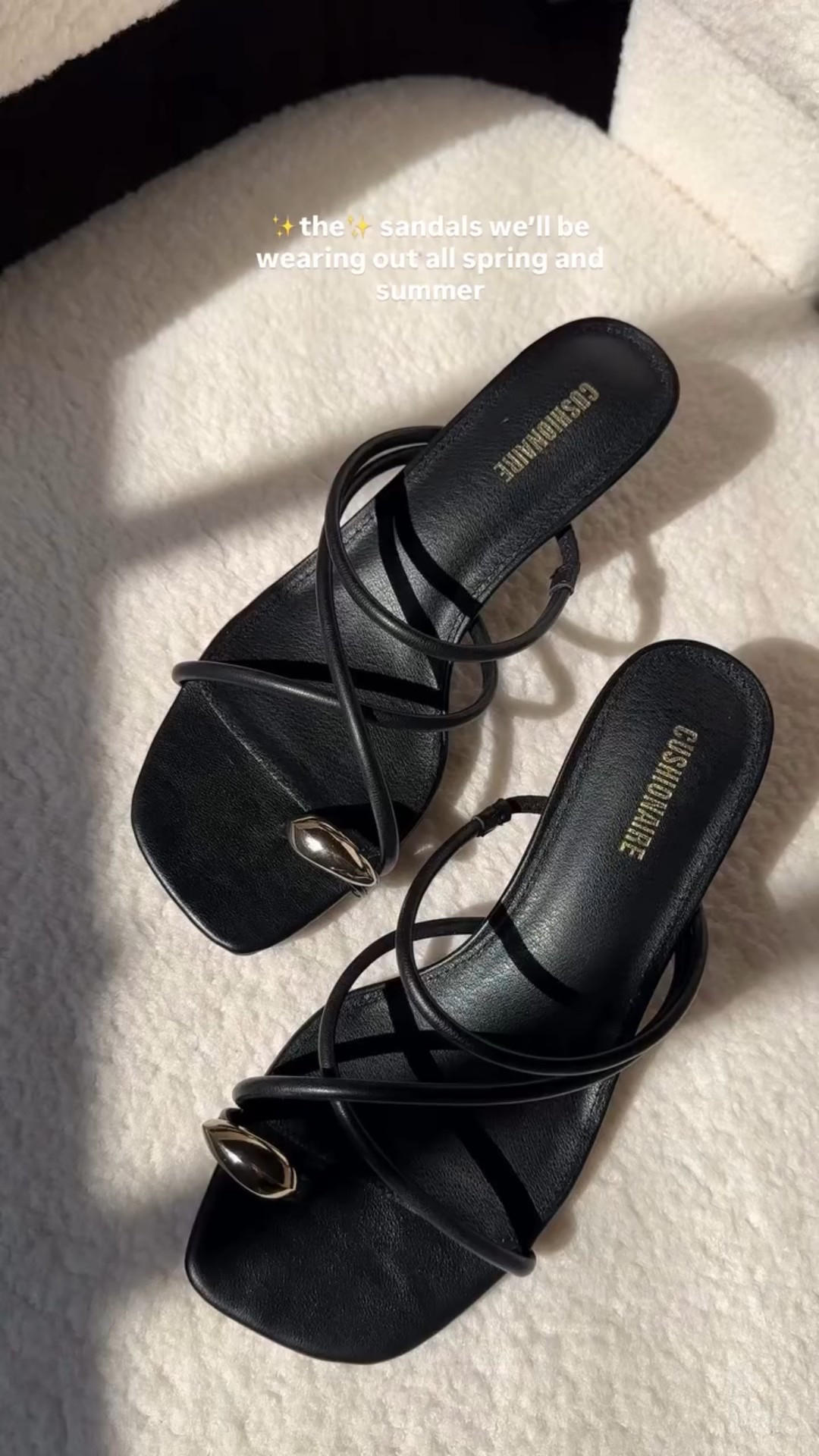 🪩✨The it girl sandals we’ll be wearing all spring and summer! ✨🪩

Yeah, these are THE sandals we’ll be wearing all spring and summer for our upcoming spring break trips, beach vacays, date nights, girls’ night outs… the kitten heel is comfy and easy to walk in and I love the chic toe-ring detail! 

#cushionaire @cushionaireshoes #amazonfashion #amazonfashionfinds #amazonfinds #amazoninfluencer