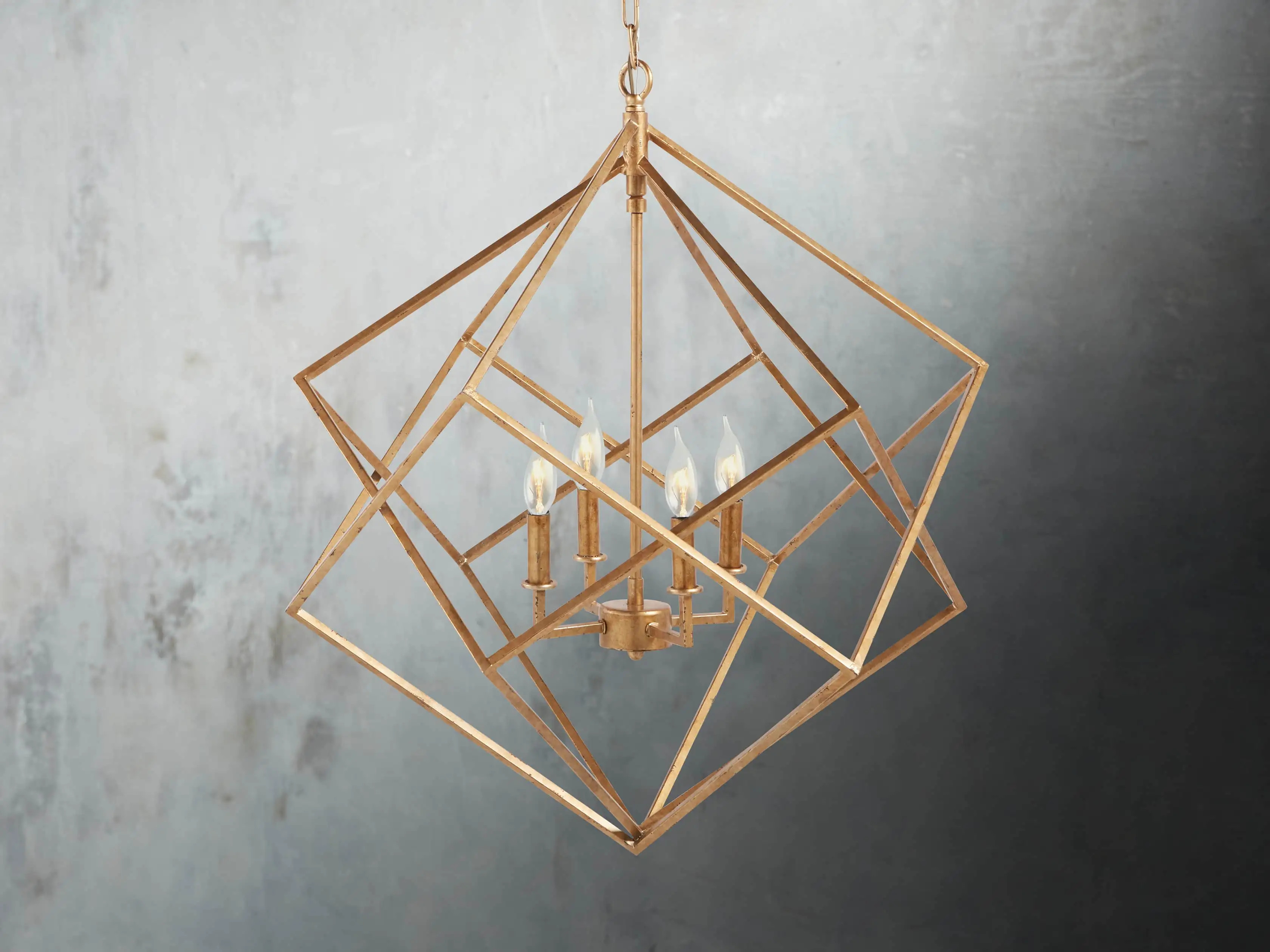 Hemisphere Geode Chandelier | Arhaus