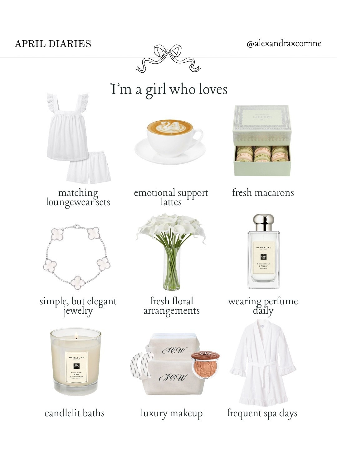 I’m a girl who loves so many little chic things 🦢🍸🤍🕯️

#luxuryaesthetic #chicliving #elegantliving #moodboardaesthetic #pinterestinspo 

[ things I find incredibly chic trend, soft luxury aesthetic, chic elegant style, chic girl luxury aesthetic, clean girl feminine style, Pinterest mood board aesthetic ]

#LTKselfcare