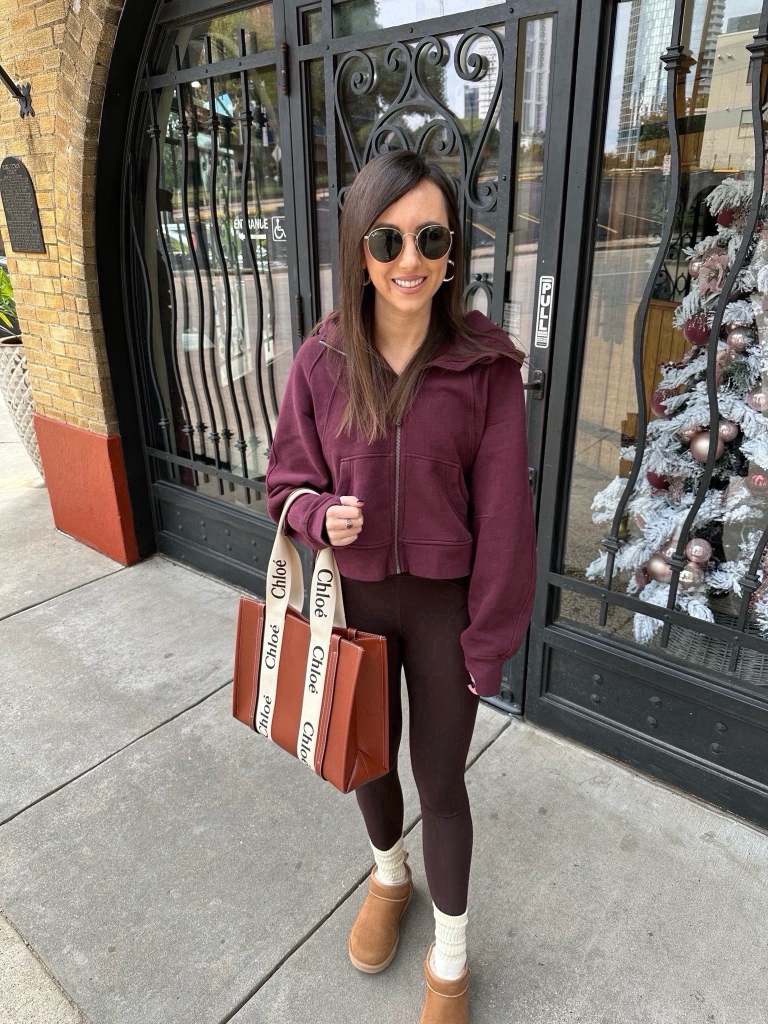 Lululemon scuba hoodie in cassis with unlimit leggings in French press




#LTKSeasonal #LTKstyletip #LTKfindsunder100