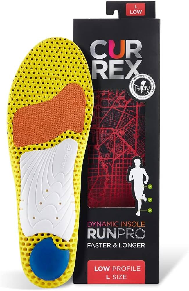 CURREX RunPro Insoles for Running Shoes, Arch Support Inserts to Help Reduce Fatigue, Prevent Inj... | Amazon (US)