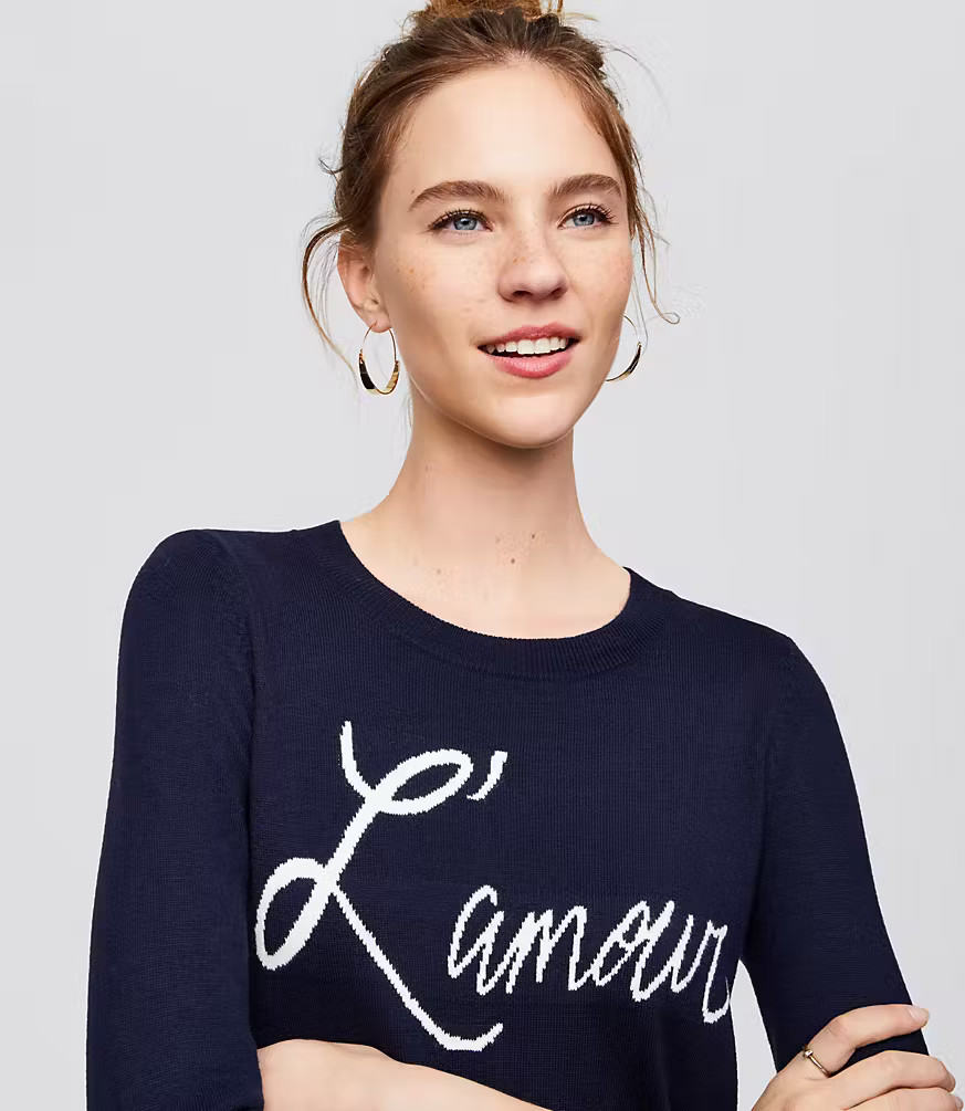 L'Amour Sweater | LOFT