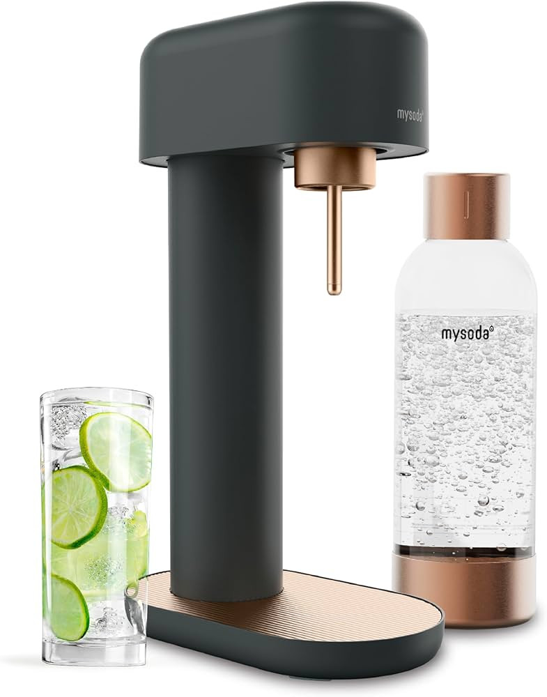 Mysoda Ruby 2 Sparkling Water Maker - Soda Streaming Machine Silent Carbonated Water Machine Robu... | Amazon (US)