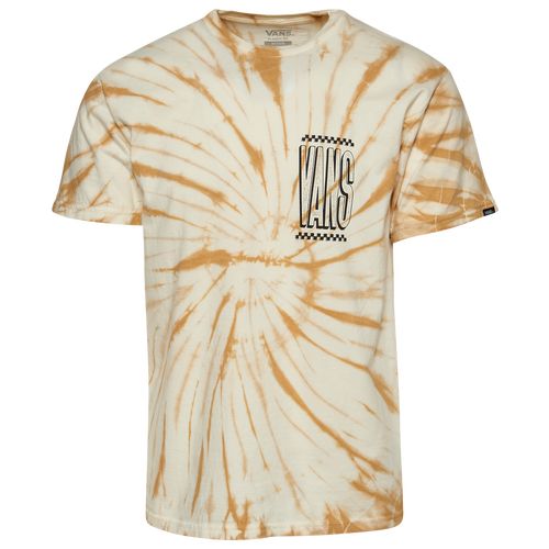 Vans Mens Vans Tie Dye T-Shirt - Mens Beige/Beige Size M | Foot Locker (US)