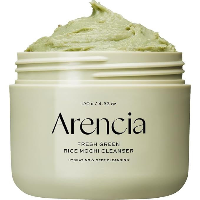 Arencia Korean Rice Mochi Face Cleanser - Face Wash, Gentle Scrub All in One for Deep Cleansing, ... | Amazon (US)