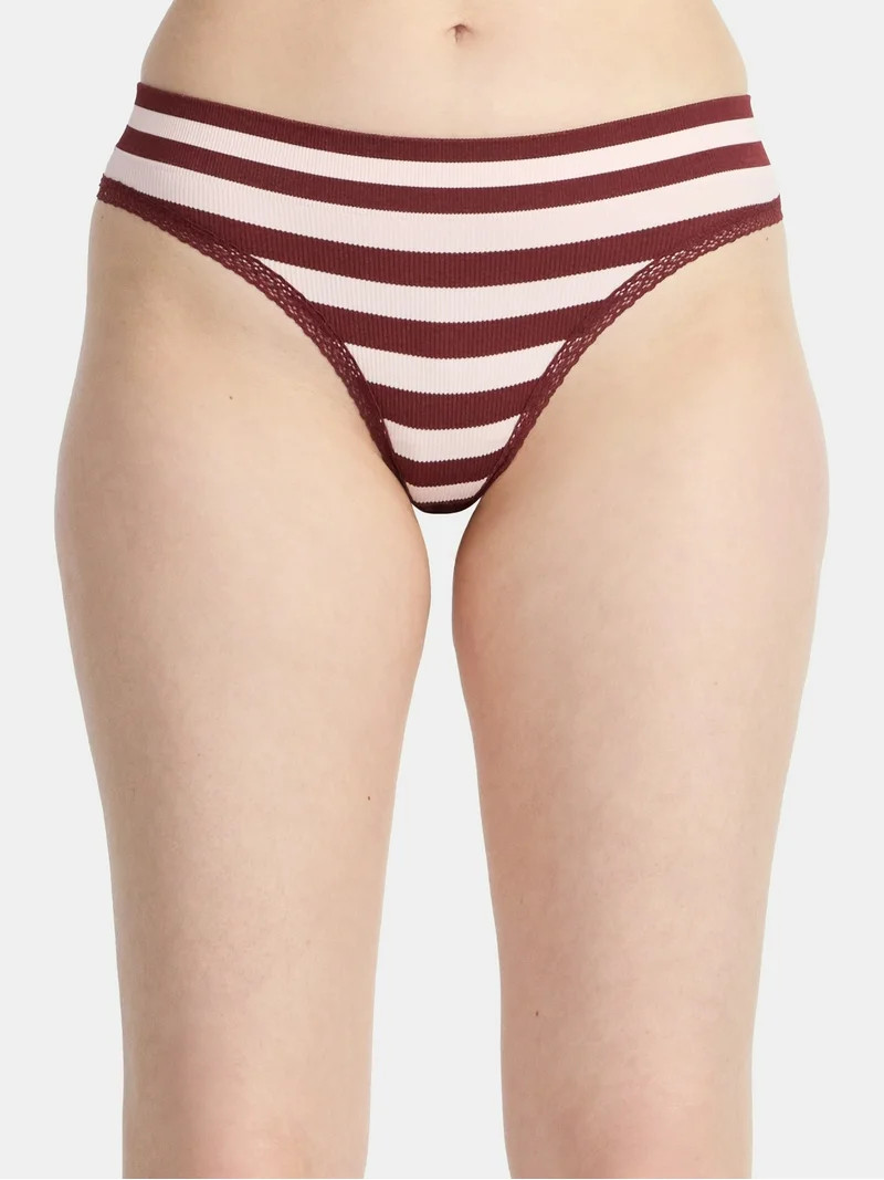 No Boundaries Women's Seamless Thong Panties, Women's | Walmart (US)