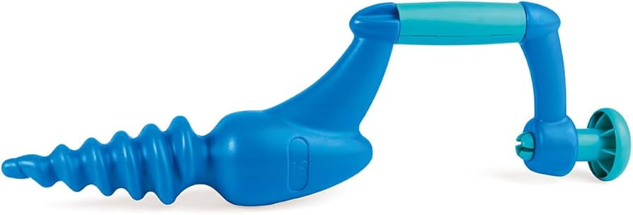 Hape Sand and Beach Toy Driller Toys, Blue | Amazon (US)