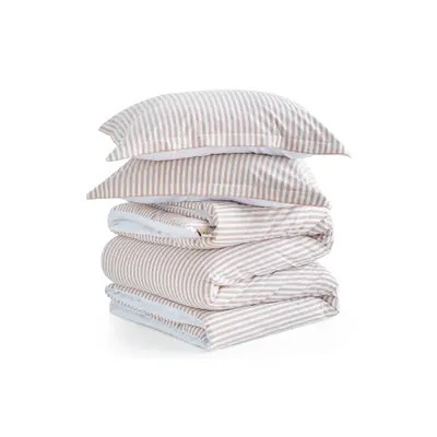 UGG(r) Anders Comforter & Pillow Shams Set in Sandalwood/Misty Wisteria at Nordstrom, Size Full | Nordstrom