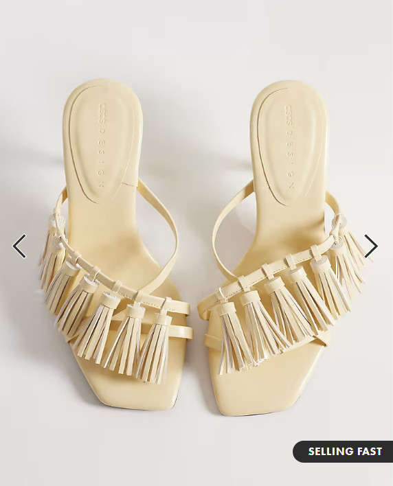 These fringe heels from @ASOS are such a statement ✨
Available in two colors!

#LTKootd #ASOS #AsosStyle #StatementHeels #SummerShoes #NeutralStyle #HeeledSandals #FashionFinds #LTKStyle #LTKFashion 

 #LTKgrwm #LTKootd #LTKU