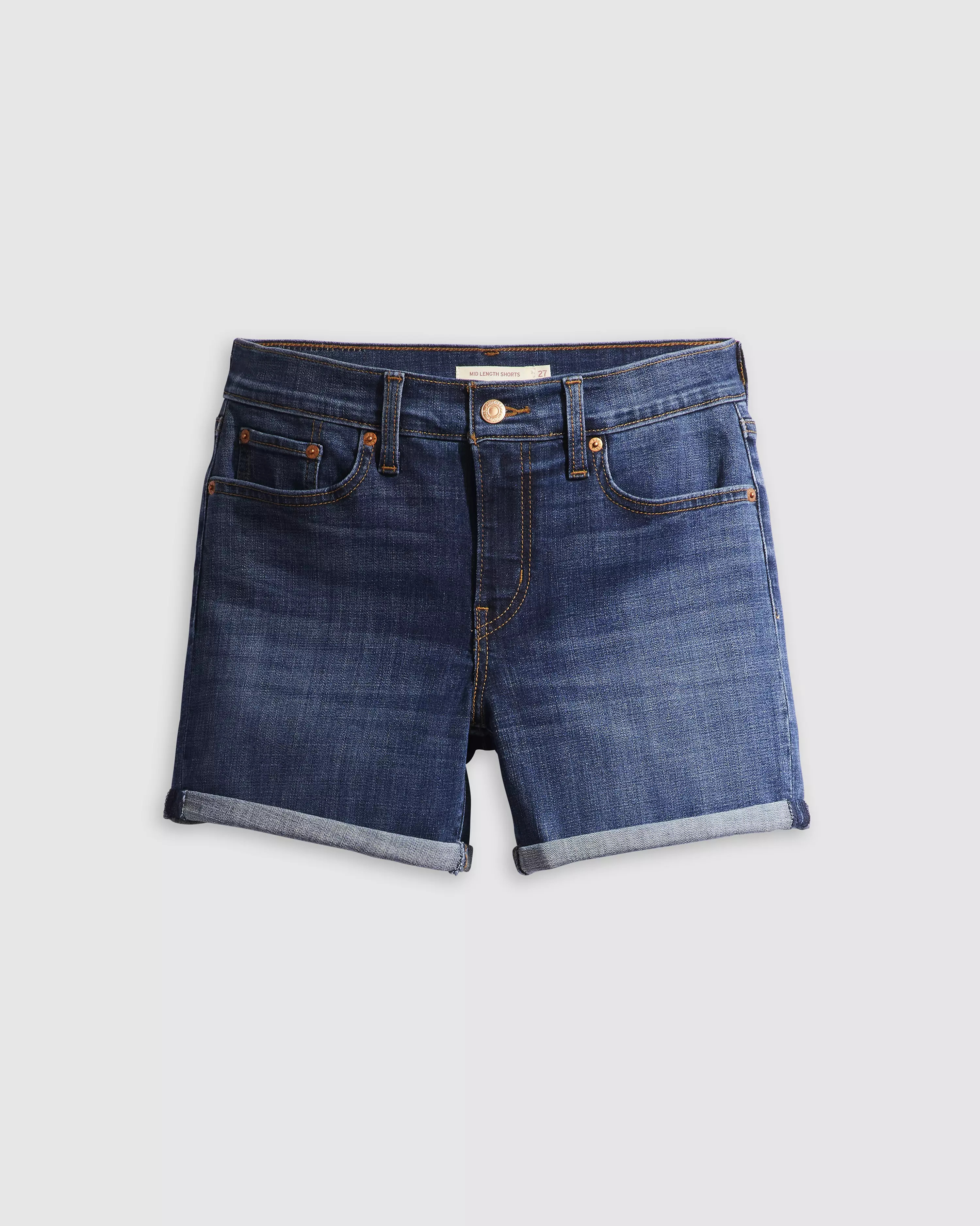 Mid Length Women's Shorts - Dark Wash | Levi's® US | Levi's US