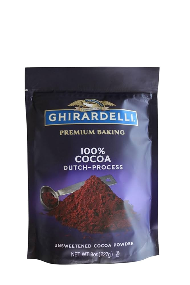 Ghirardelli, Dutch Process Cocoa, 8 Ounce | Amazon (US)