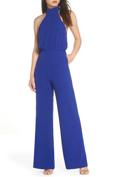 Lulus Moment for Life Halter Jumpsuit