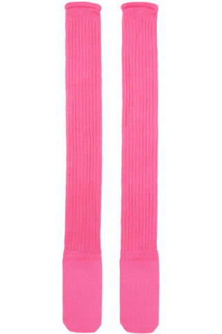 Bernhard Willhelm - Pink Cotton Socks | SSENSE