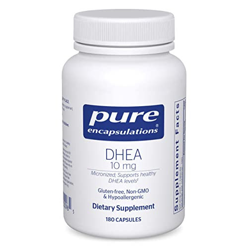 Pure Encapsulations DHEA 10 mg - Adrenal Supplement for Immune Support, Metabolism & Hormone Balance - with Micronized DHEA - 180 Capsules | Amazon (US)