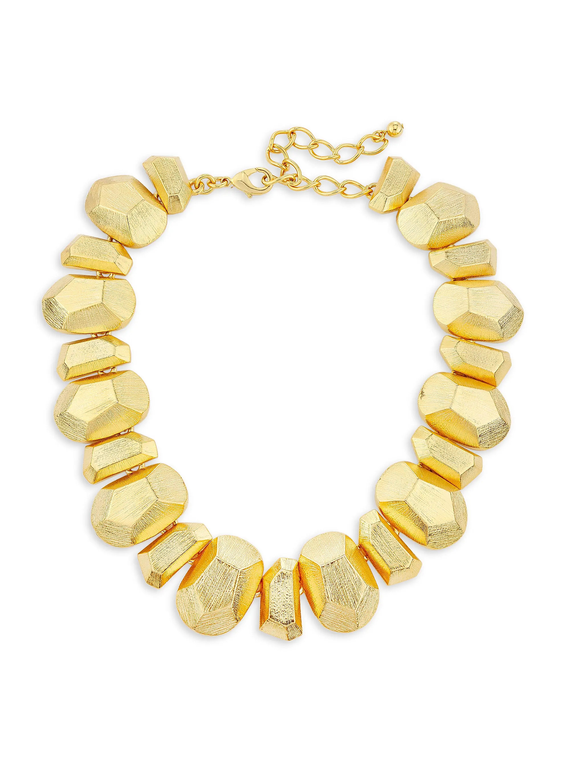 22K Gold-Plated Nugget Necklace | Saks Fifth Avenue