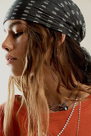 Daisy Feather Bandana | Free People (Global - UK&FR Excluded)