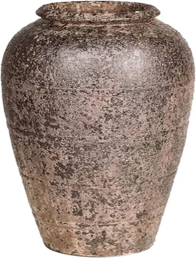 Sculpture Vase HBSDF Ceramic Vases, Handmade Retro Style Flower Vases Pottery Creative Dried Flow... | Amazon (US)