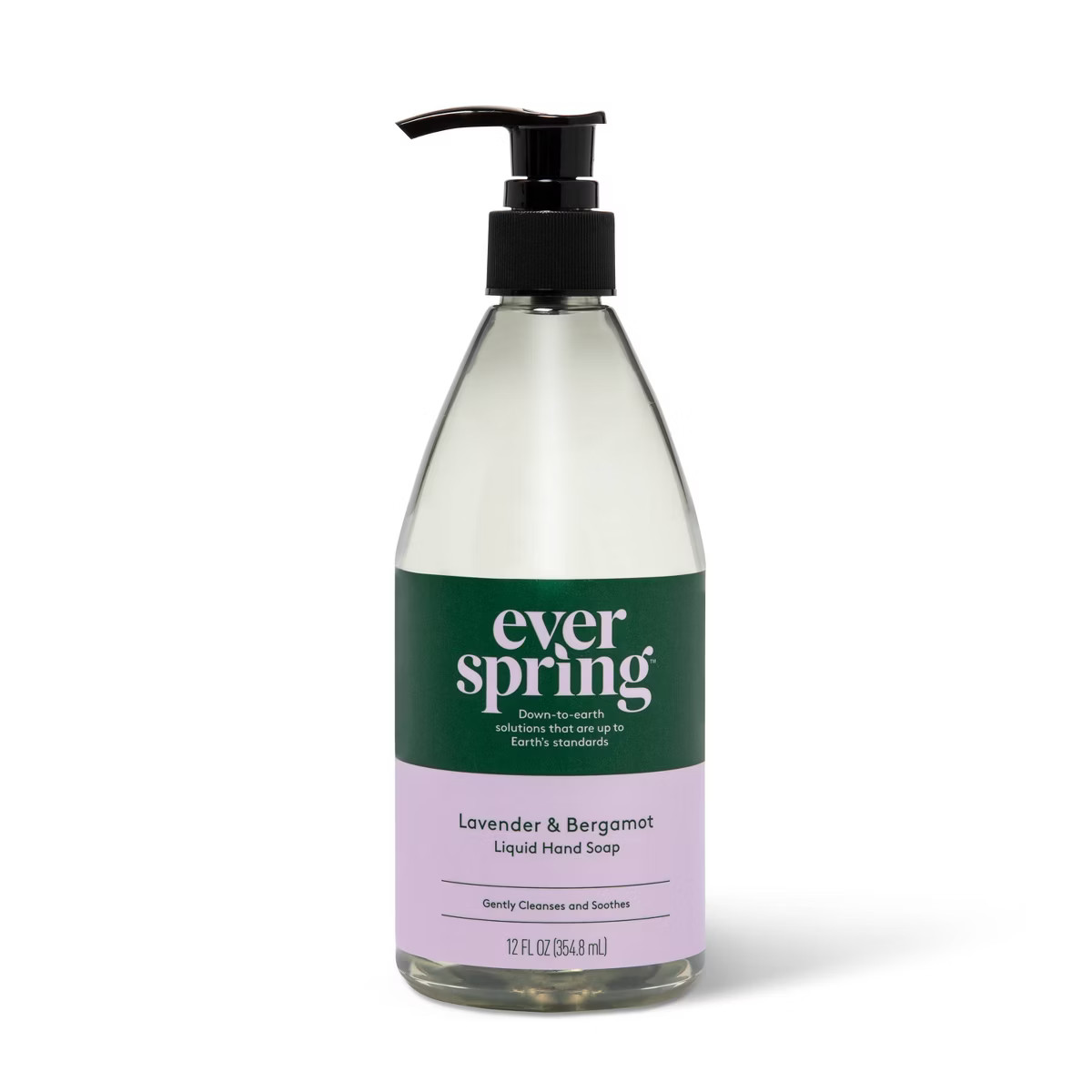 Lavender & Bergamot Liquid Hand Soap - 12 fl oz - Everspring™ | Target