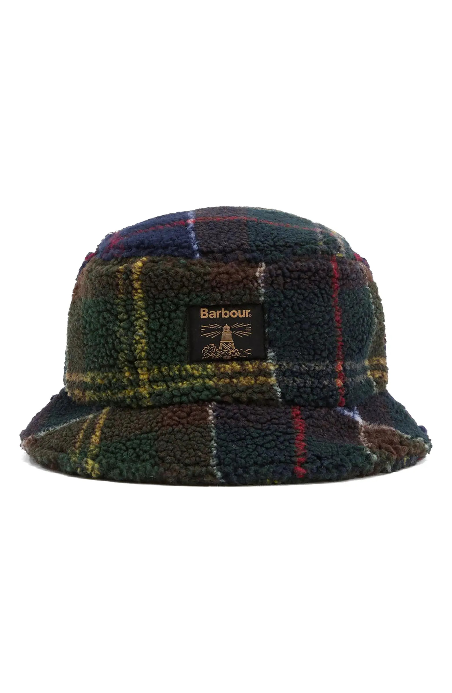 Barbour Field Tartan Fleece Bucket Hat | Nordstrom | Nordstrom