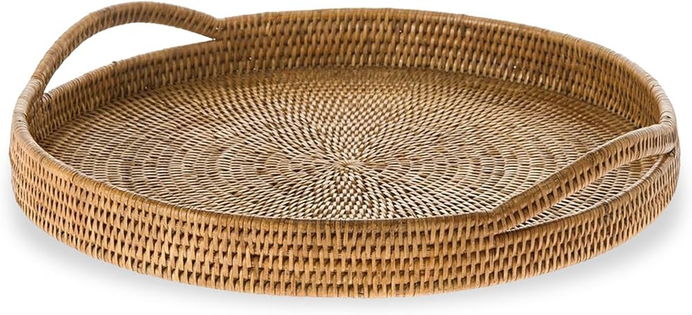 KOUBOO 1020044 La Jolla Serving Tray, Honey Brown | Amazon (US)