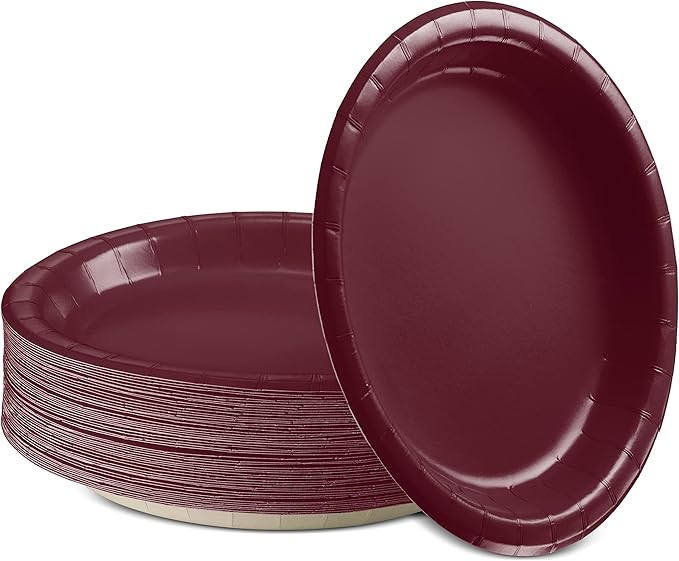 ✓DESCRIPTION – Disposable paper plates bright and vibrant colored paper plates will make your... | Amazon (US)