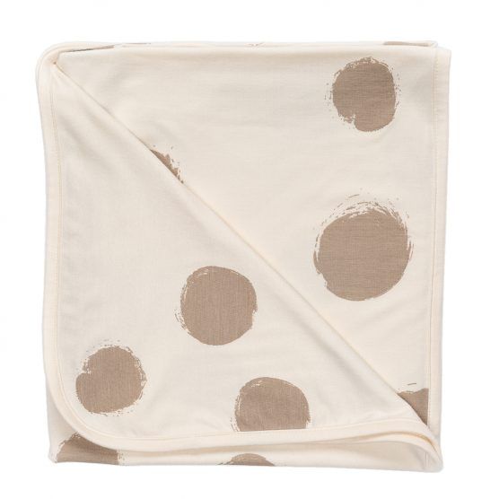 HART + LAND Bamboo Swaddle Blanket- Organic Dots | The Tot