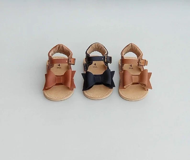 Bow Sandal   Baby Sandals  Moccs Sandals  Sandals for | Etsy | Etsy (US)
