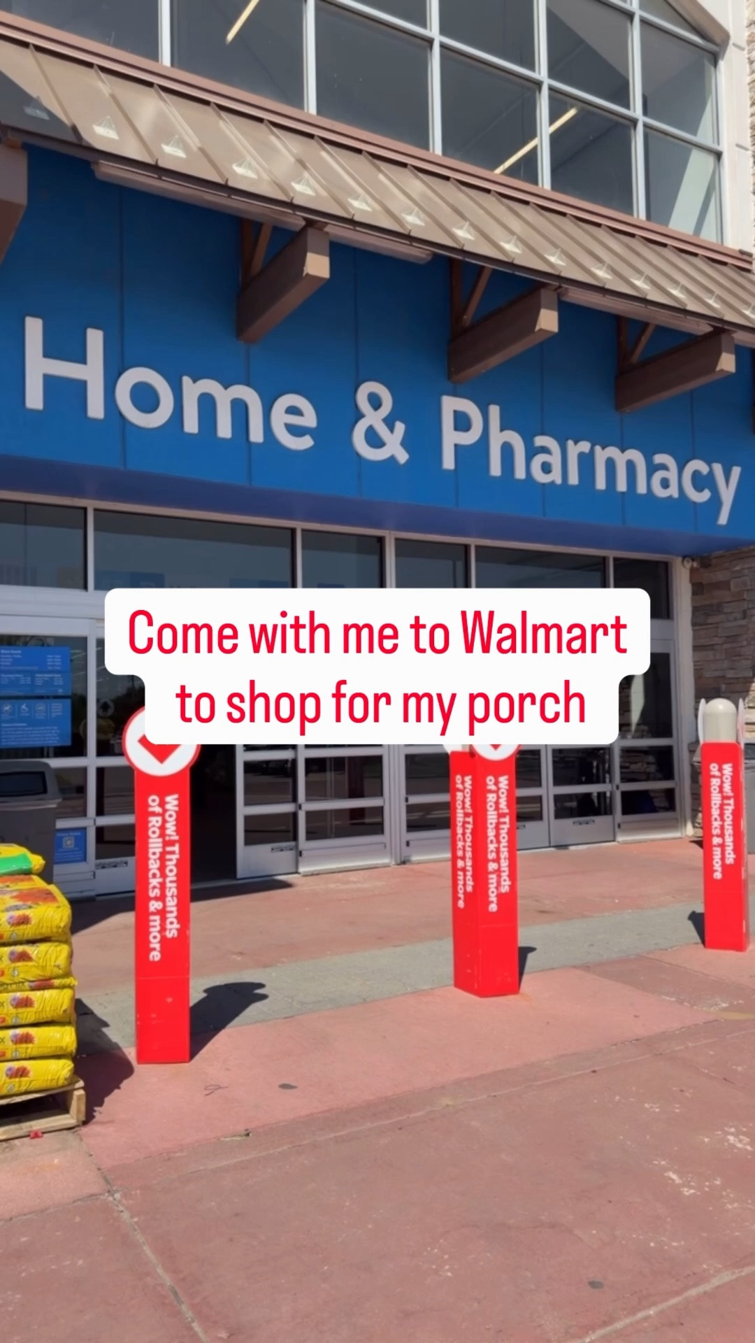 Ran into Walmart today to grab a few of those viral porch finds, and you guys… Walmart is absolutely killing it with affordable pieces that look so designer! I’m so excited to style everything and give my porch a little refresh for the season. 🤍

#WalmartFinds #PorchDecor #AffordableHomeDecor #DesignerLookForLess #HomeRefresh