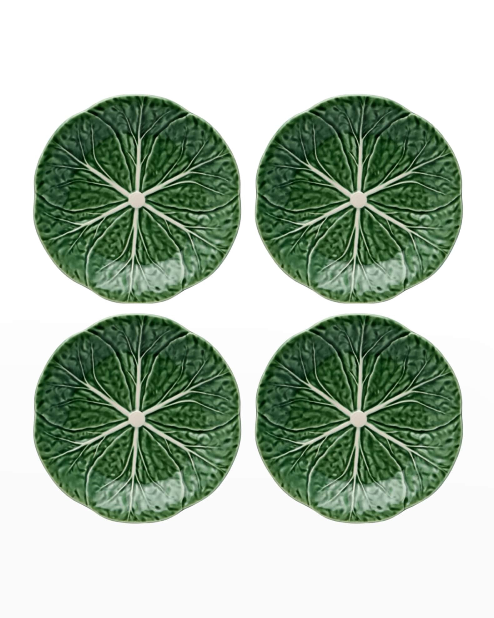 Cabbage Dessert Plates, Beige - Set of 4 | Neiman Marcus