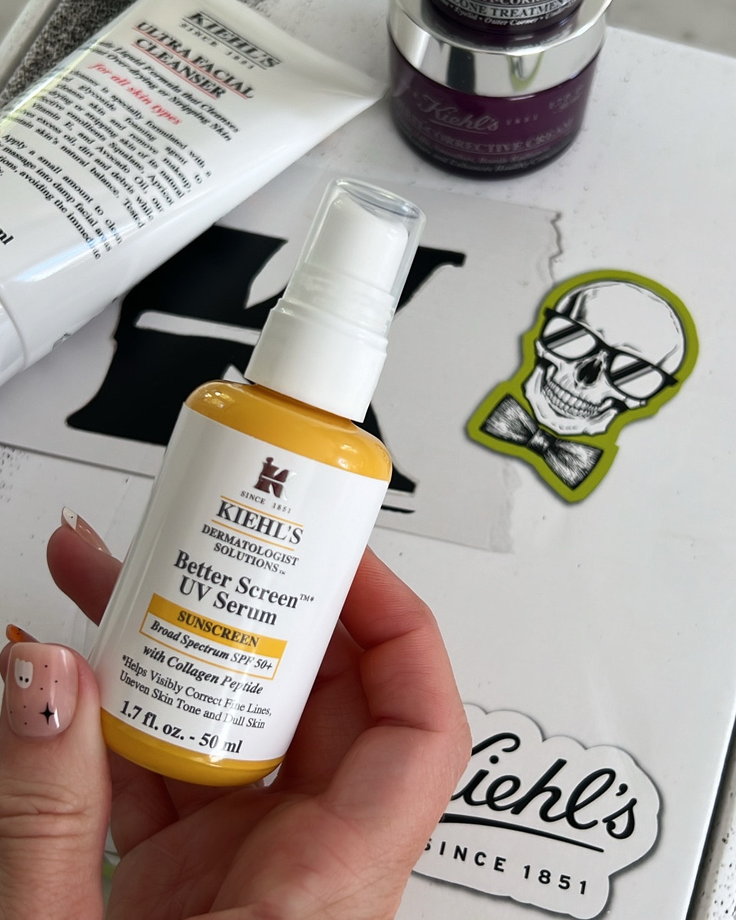 💛🧡A GREAT WAY to get your sunscreen and anti-aging benefits all at once! // Linking a few other faves from Kiehls brand I use often. 

#LTKOver40 #LTKBeauty #LTKFindsUnder50