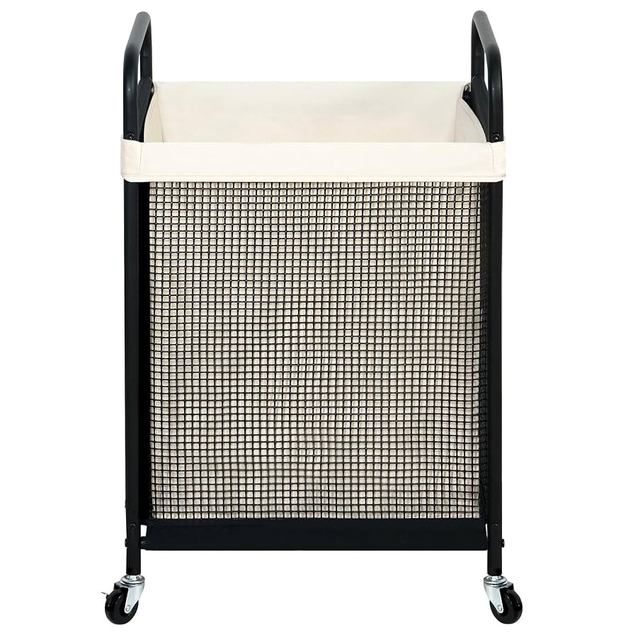 STO STO Laundry Hamper, 90L Rolling Laundry Sorter Cart with Removable and Washable Liner Bag, Ro... | Amazon (US)