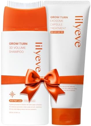 lilyeve GROWTURN Shampoo and Conditioner Set for Root-to-tip Hair Growth, Korean Scalp Treatment,... | Amazon (US)