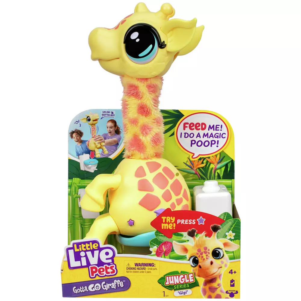Buy Little Live Pets Gotta Go Giraffe - Gigi | Playsets and figures | Argos | argos.co.uk