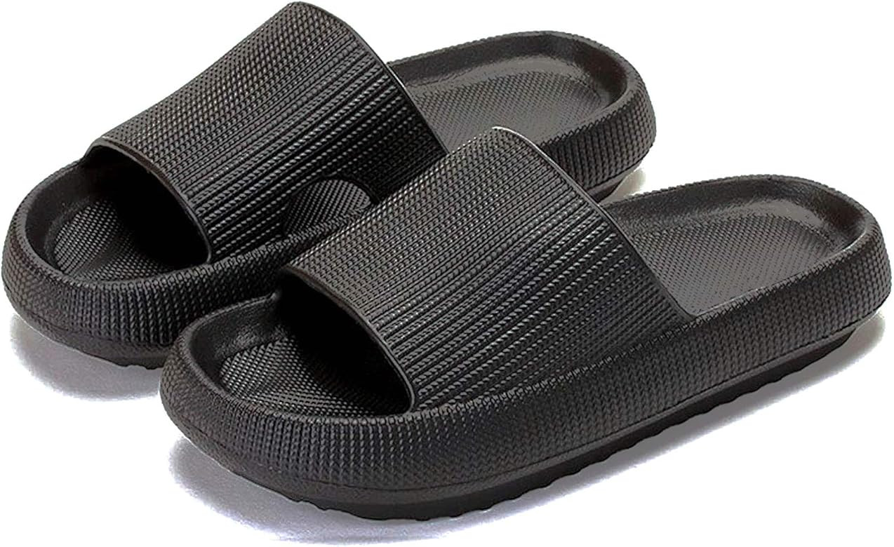 rosyclo Cloud Slippers for Women and Men, Massage Shower Bathroom Non-Slip Quick Drying Open Toe ... | Amazon (US)