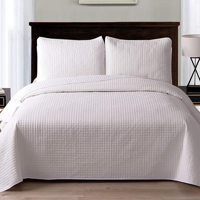 Exclusivo Mezcla Ultrasonic 3-Piece Full/Queen Size Quilt Set with Pillow Shams, Lightweight Beds... | Amazon (CA)