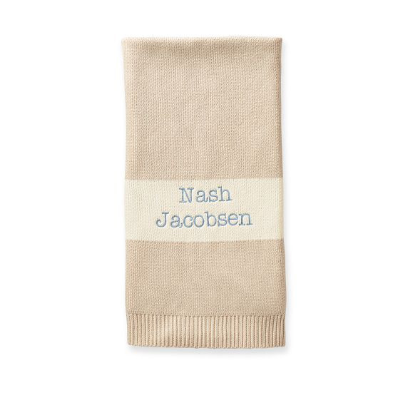 Cotton Cashmere Blend Stroller Blanket | Mark and Graham