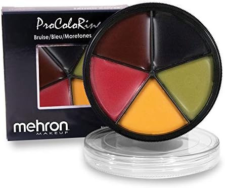 Mehron Makeup 5 Color Bruise Wheel for Special Effects, Movies, Halloween | Amazon (US)