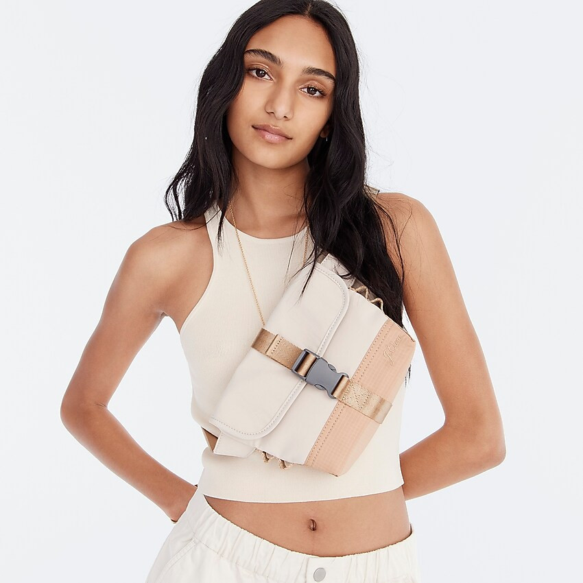 Montauk belt bag in recyled nylon | J. Crew US