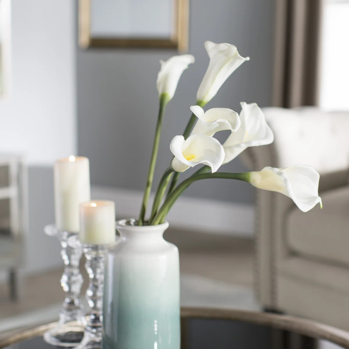 Cauldwell 26" Artificial Calla Lily Stem | Wayfair North America