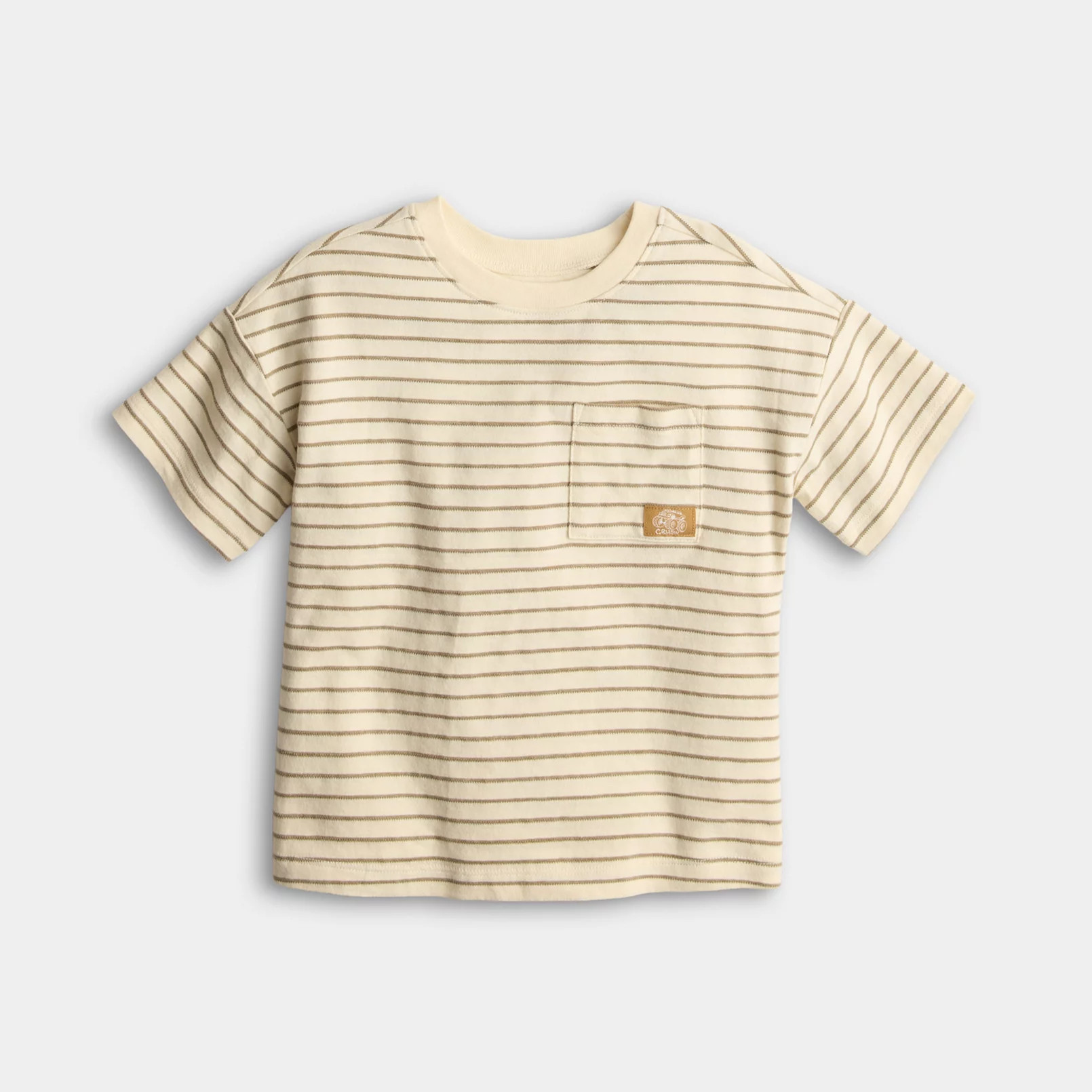 Baby & Toddler Jumping Beans® Striped Texture Pocket T-Shirt | Kohl's