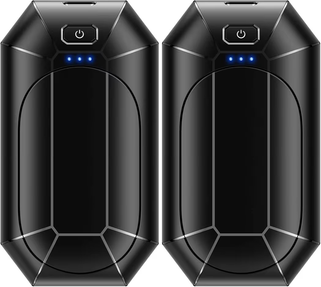 Hand Warmers Rechargeable, Dnaleao 2 Pack 4000mAh Electric Portable Pocket Heater, Heat Therapy G... | Amazon (US)