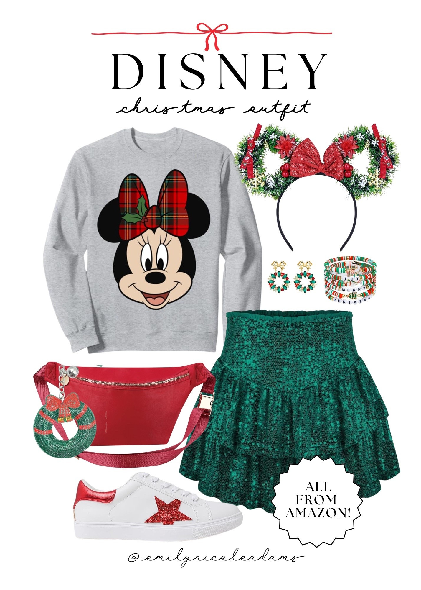 Amazon Disney Christmas Outfit ❤️ Disney holiday, Disney Christmas, Disney Christmas style, Disney Christmas outfits, holiday style, holiday outfits, holiday must haves, holiday style, mickeys very merry Christmas party, magic kingdom 

#LTKSeasonal #LTKHoliday #LTKSaleAlert
