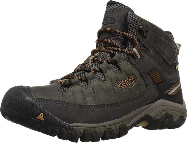 KEEN Men's Targhee Mid Height Waterproof Hiking Boots | Amazon (US)