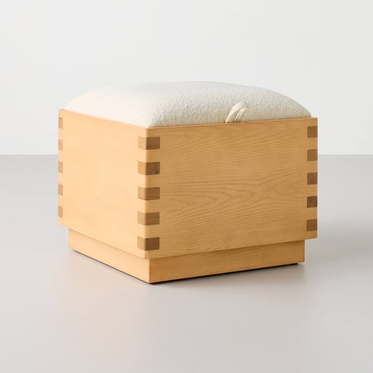 Square Cushioned Storage Ottoman - Hearth & Hand™ with Magnolia | Target